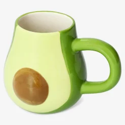 Flying Tiger Avokadoformad mugg - 350 ml^ Muggar & Keramik|Gåvor Till Inflyttningsfesten