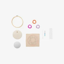 Flying Tiger Broderiset- spegel^ Sticktillbehör|Diy-kits