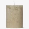 Flying Tiger Brunt rustikt pelarljus - 8 cm^ Ljus