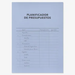 Flying Tiger Budgetplanerare. Spanska^ Anteckningsböcker & Bullet Planners