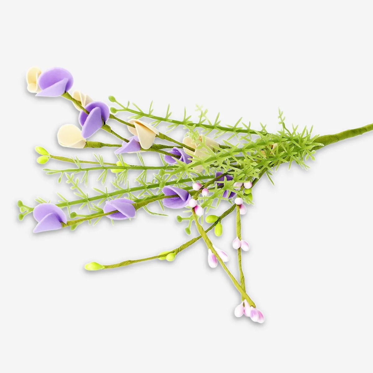 Flying Tiger Dekorativ lila och gul blomma^ Festdekorationer|Annan Heminredning