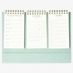 Flying Tiger Desk Planner-underlägg på engelska - 3 st^ Kalendrar