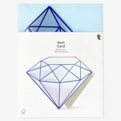 Flying Tiger Diamant - kort med kuvert^ Födelsedag|Förbrukningsmaterial För Presentförpackning