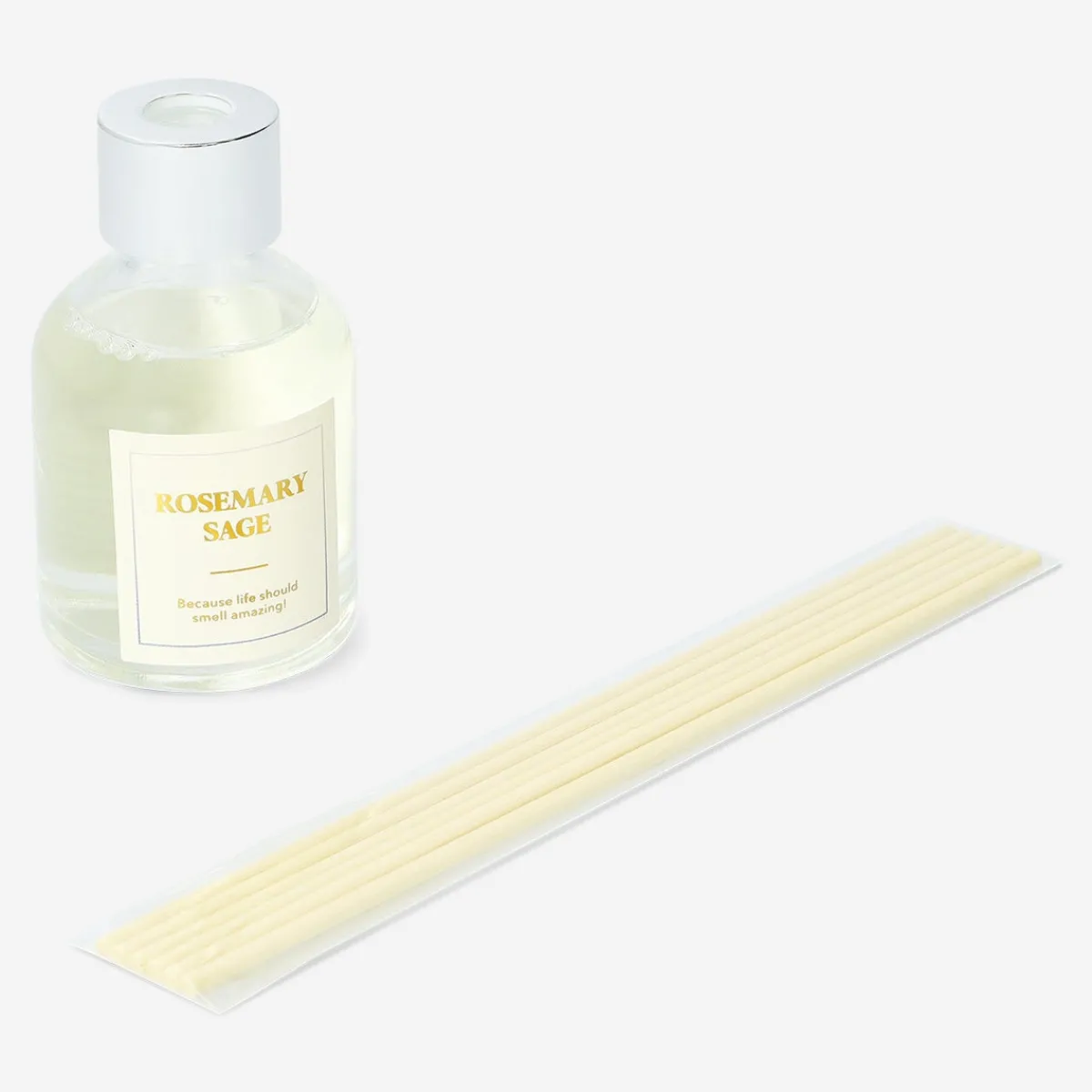 Flying Tiger Diffusor med doft av rosmarin och salvia - 50 ml^Kvinnor Annan Heminredning|Badrumsaccessoarer