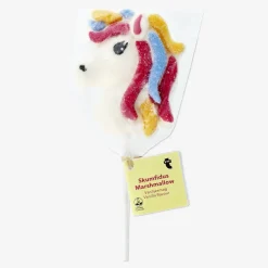 Flying Tiger Enhörningsmarshmallow på pinne - Vaniljsmak^ Godis