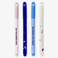 Flying Tiger Fineliners. 4 st^ Blyertspennor & Kulspetspennor