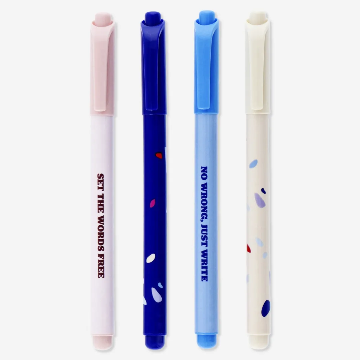 Flying Tiger Fineliners. 4 st^ Blyertspennor & Kulspetspennor