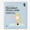 Flying Tiger Fitnesskort. Kettlebell-övningar^ Sportutrustning