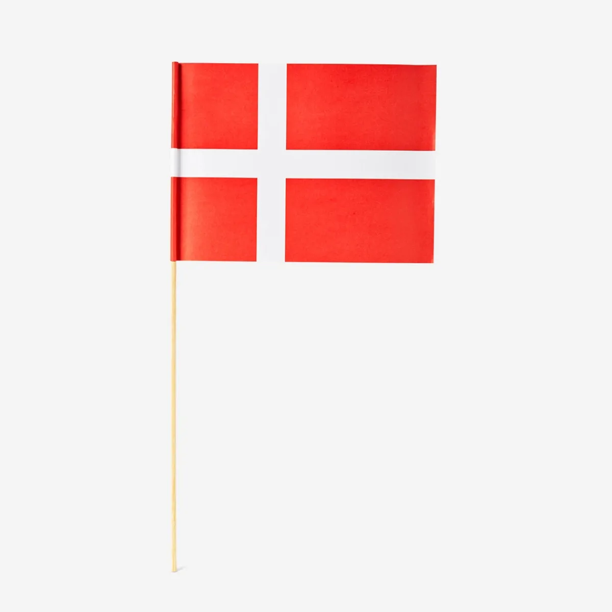 Flying Tiger Flagga. Danmark. 6 st^ Födelsedag|Festdekorationer