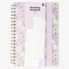 Flying Tiger Floral 3-i-1 anteckningsbok - Engelska^ Anteckningsböcker & Bullet Planners