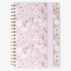 Flying Tiger Floral 3-i-1 anteckningsbok - Engelska^ Anteckningsböcker & Bullet Planners