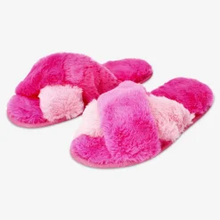 Flying Tiger Fluffiga rosa tofflor - 37/38^ Tofflor & Strumpor|Gåvor För Vuxna