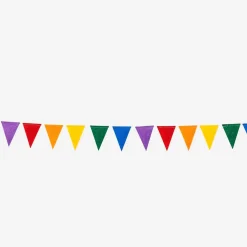 Flying Tiger Girland i tyg. 400 cm^ Happy Pride!|Festdekorationer