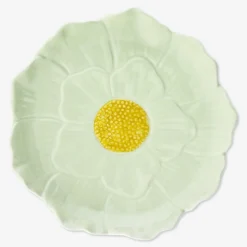 Flying Tiger Grön blomma tallrik^Kvinnor Midsommar|Bordsserviser