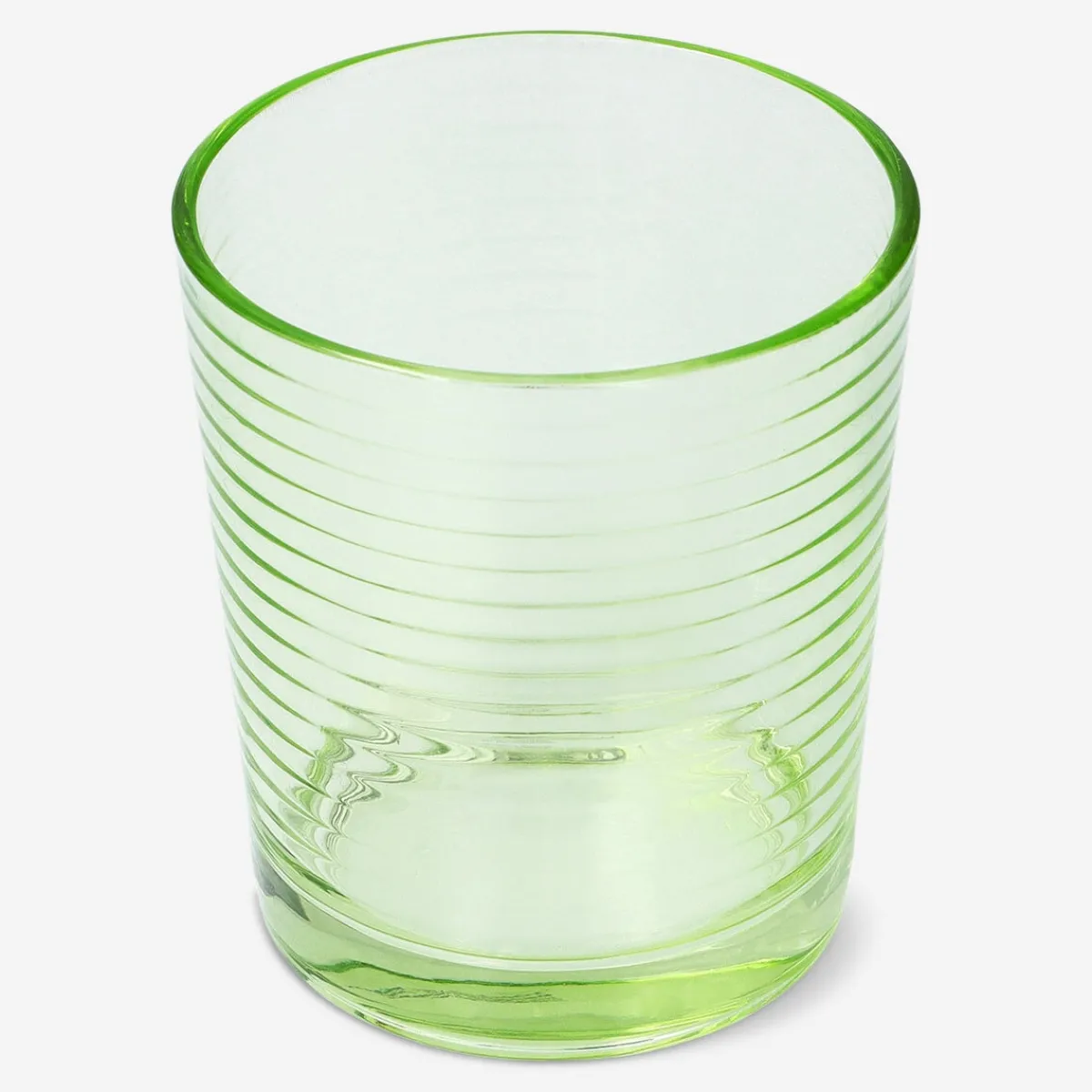 Flying Tiger Grönt dricksglas - 390 ml^ Dekorationer För Utomhusbruk|Bordsserviser