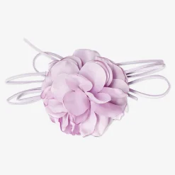 Flying Tiger Halsband med lila blommor^ Smycken & Håraccessoarer|Julklappar Till Tonåringar
