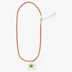 Flying Tiger Halsband med stjärna av glas^Kvinnor Andra Modetillbehör|Smycken & Håraccessoarer