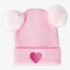 Flying Tiger Hatt med pom-poms - En storlek^ Andra Modetillbehör