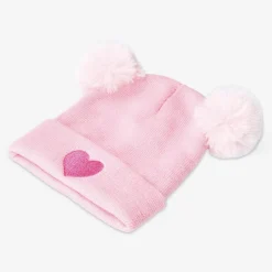 Flying Tiger Hatt med pom-poms - En storlek^ Andra Modetillbehör