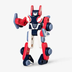 Flying Tiger 3-i-1 DIY Figurer i trä^Barn Träleksaker|Byggleksaker & Pussel