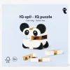 Flying Tiger IQ-spel med panda i trä^Barn Familjespel|Dockor, Figurer & Små Leksaker