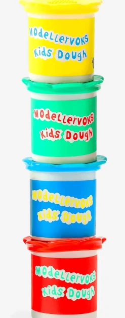 Flying Tiger Kids Dough Set - 4 st^Barn Gåvor För Barn