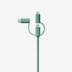 Flying Tiger Laddningskabel. För USB-C, Micro USB och lightning^ Kablar
