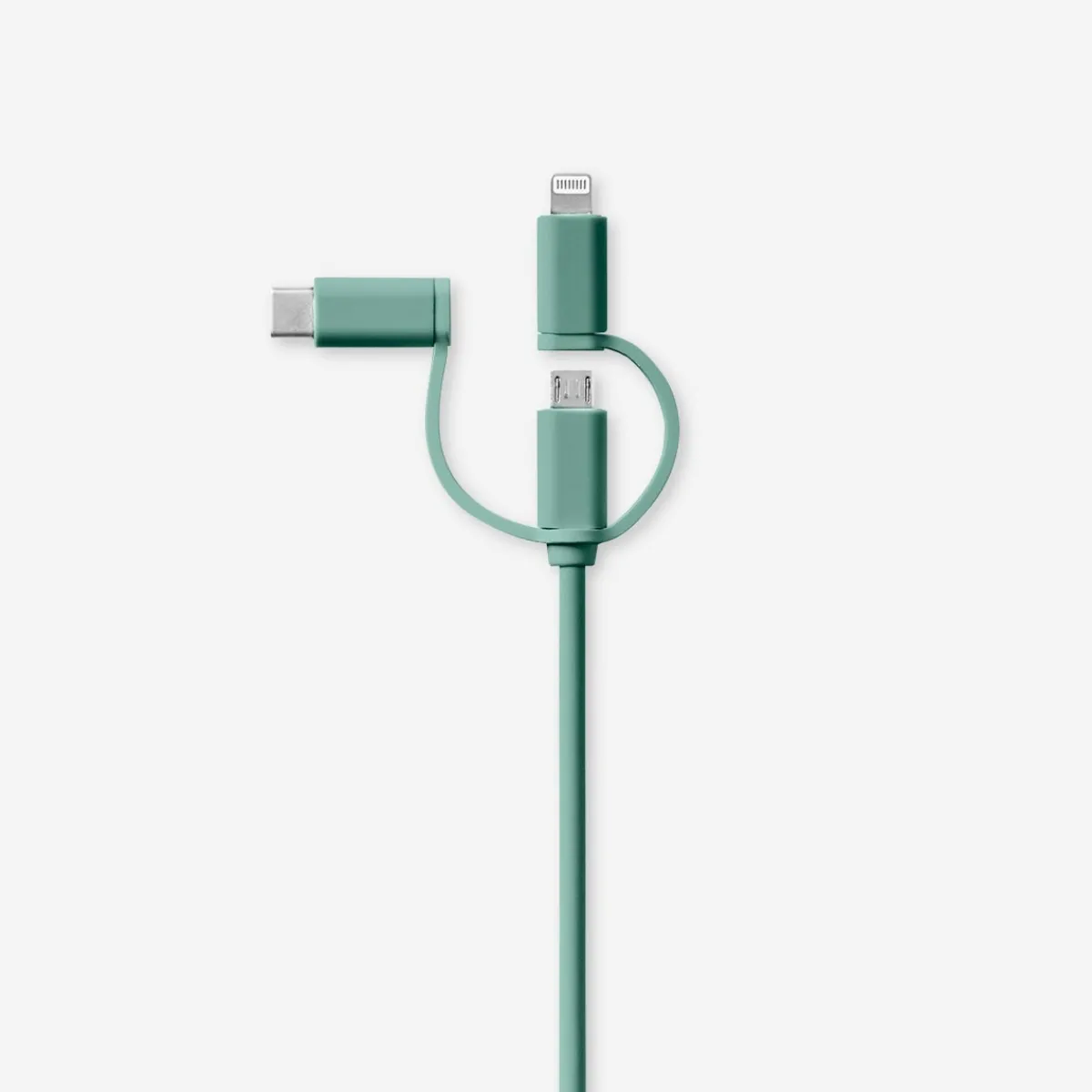 Flying Tiger Laddningskabel. För USB-C, Micro USB och lightning^ Kablar