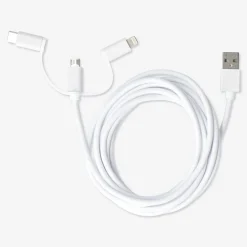 Flying Tiger Laddningskabel. För USB-C, Micro USB och lightning^ Kablar