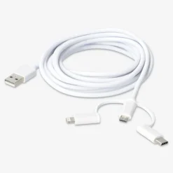 Flying Tiger Laddningskabel. För USB-C, Micro USB och lightning^ Kablar
