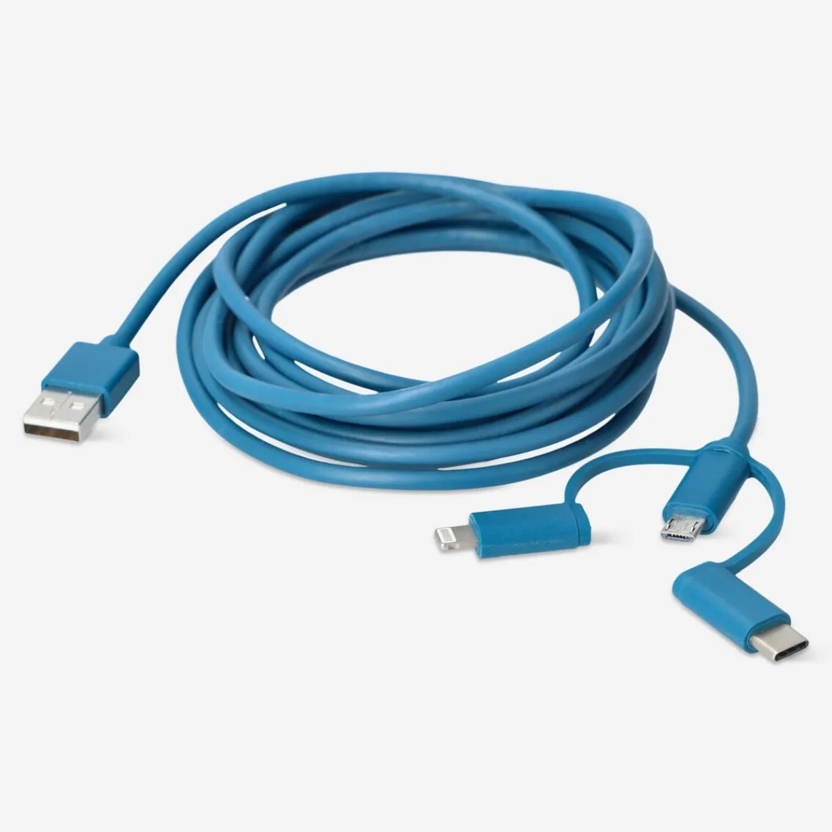 Flying Tiger Laddningskabel. För USB-C, Micro USB och lightning^ Kablar