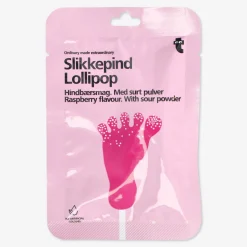Flying Tiger Lollipop med surt hallonpulver^ Godis