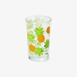 Flying Tiger Mini dricksglas med ananas^ Midsommar|Baraccessoarer