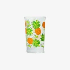 Flying Tiger Mini dricksglas med ananas^ Midsommar|Baraccessoarer