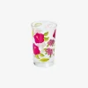 Flying Tiger Mini dricksglas med tropiskt tryck^ Midsommar|Baraccessoarer