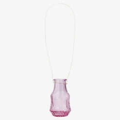 Flying Tiger Mini rosa glasvas^ Annan Heminredning|Vaser & Ljusstakar