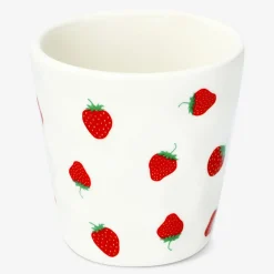 Flying Tiger Mugg med jordgubbar^ Bordsserviser|Muggar & Keramik