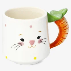 Flying Tiger Mugg med kaninansikte och morotshandtag - 300 ml^ Muggar & Keramik