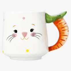 Flying Tiger Mugg med kaninansikte och morotshandtag - 300 ml^ Muggar & Keramik