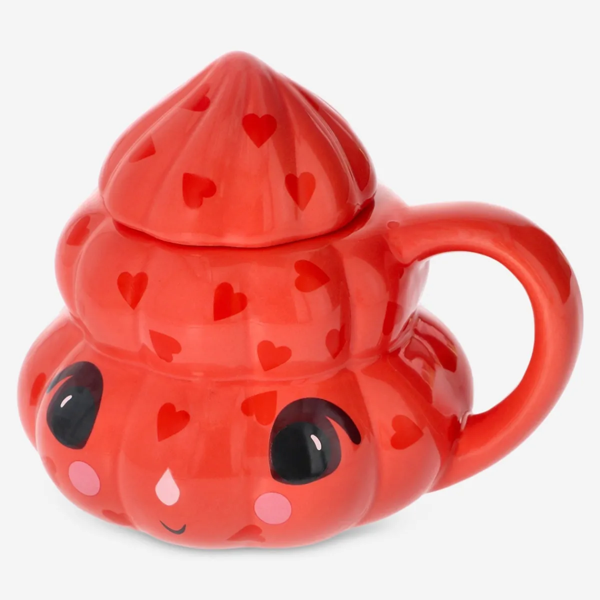 Flying Tiger Mugg med lock. 400 ml^ Bordsserviser|Muggar & Keramik