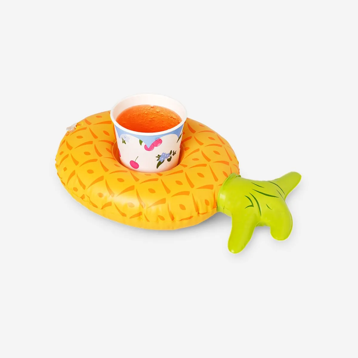 Flying Tiger Mugghållare med uppblåsbar ananas^ Baraccessoarer|Festdekorationer