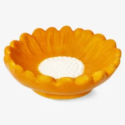 Flying Tiger Orange blomformad skål - Liten^ Födelsedag|Hemorganisering