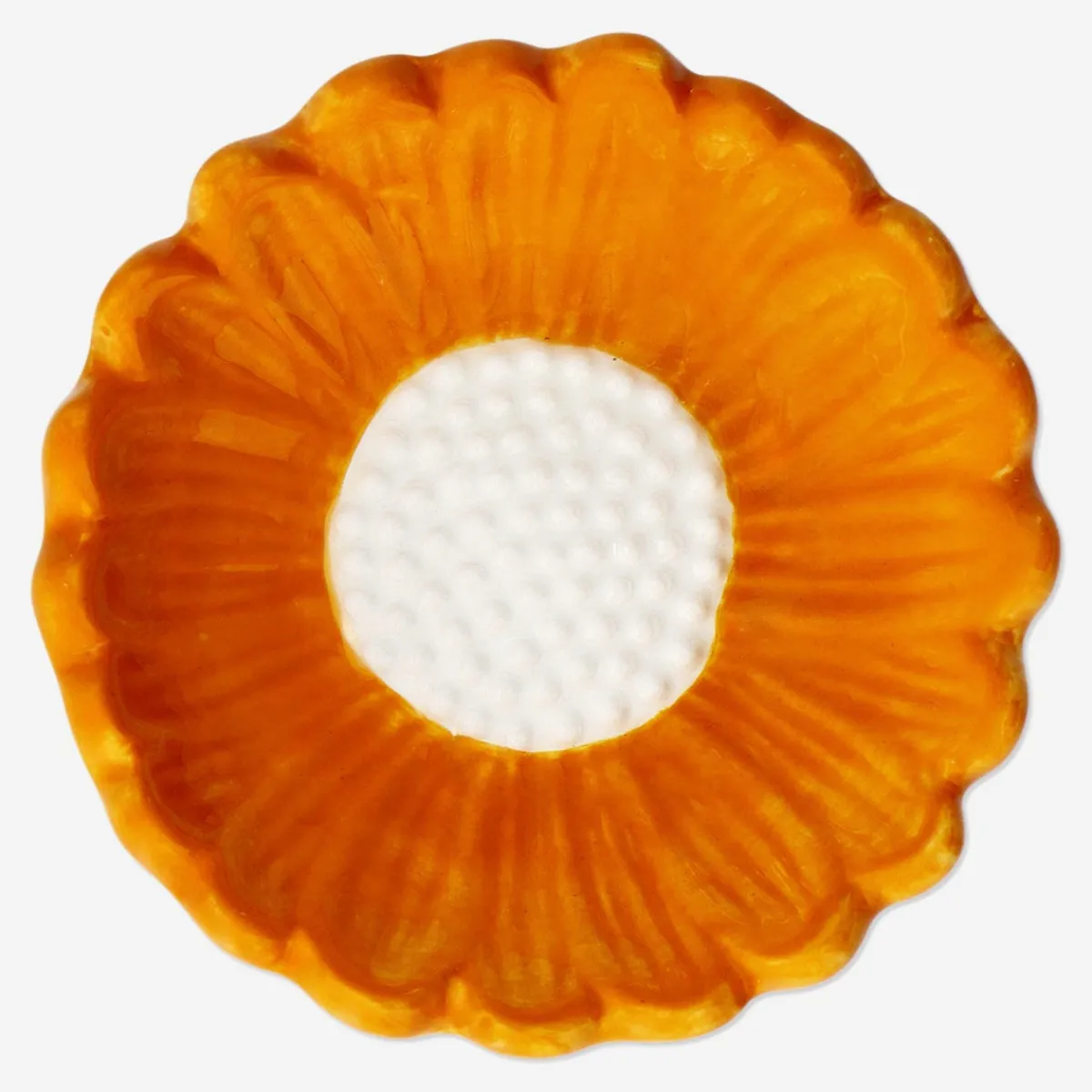 Flying Tiger Orange blomformad skål - Liten^ Födelsedag|Hemorganisering