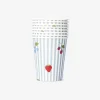 Flying Tiger Pappersmuggar med bärtryck - 8 st^ Midsommar|Baraccessoarer