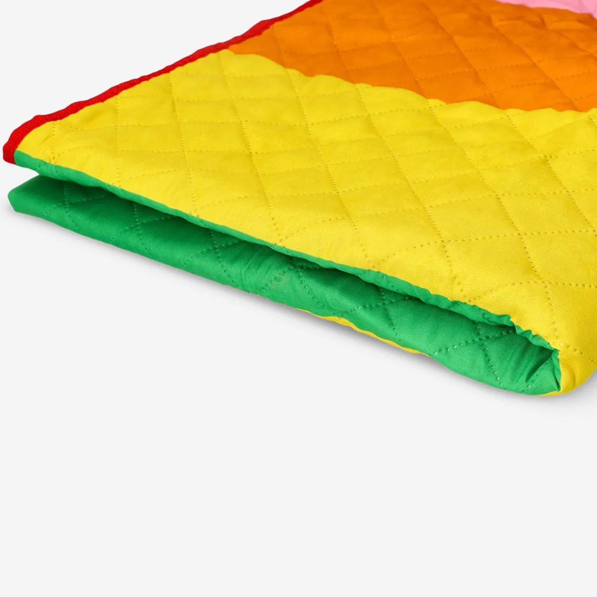 Flying Tiger Picknickfilt i regnbågsfärger. 220x150 cm^ Happy Pride!|Dekorationer För Utomhusbruk