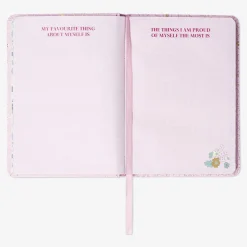 Flying Tiger Pink Personal Planner på engelska^ Anteckningsböcker & Bullet Planners