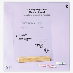 Flying Tiger Planeringstavla i akryl med blommor^ Anteckningsböcker & Bullet Planners|Kalendrar