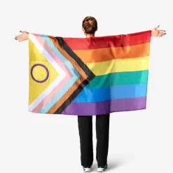 Flying Tiger Pride flaggcape. 150 x 90 cm^ Happy Pride!|Fest Kostymer