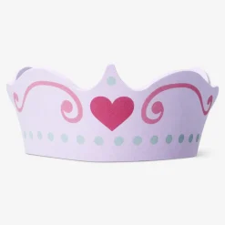 Flying Tiger Prinsesskrona i rosa skum^Barn Utklädnad & Lek|Gåvor För Barn