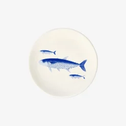 Flying Tiger Prydnadsbricka med fisktryck - 10 cm^ Annan Heminredning|Muggar & Keramik